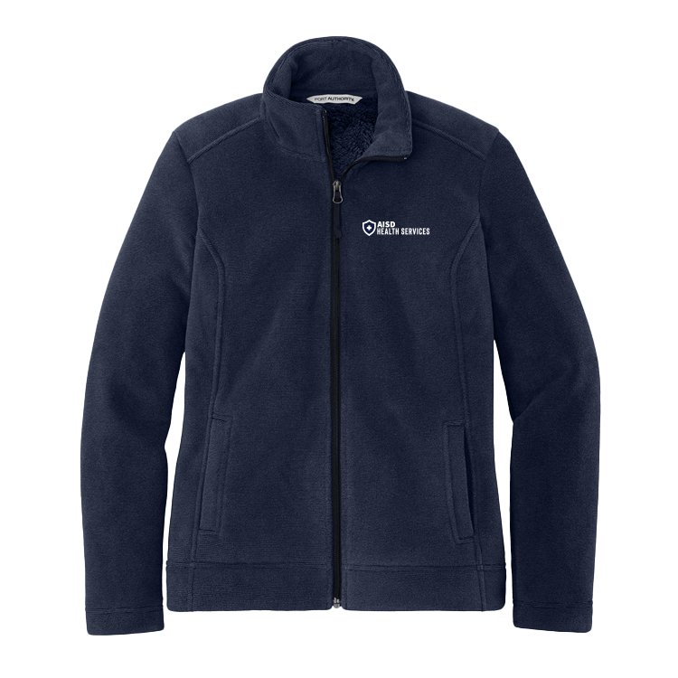 Ladies Ultra Warm Brushed Fleece Jacket - Image 2